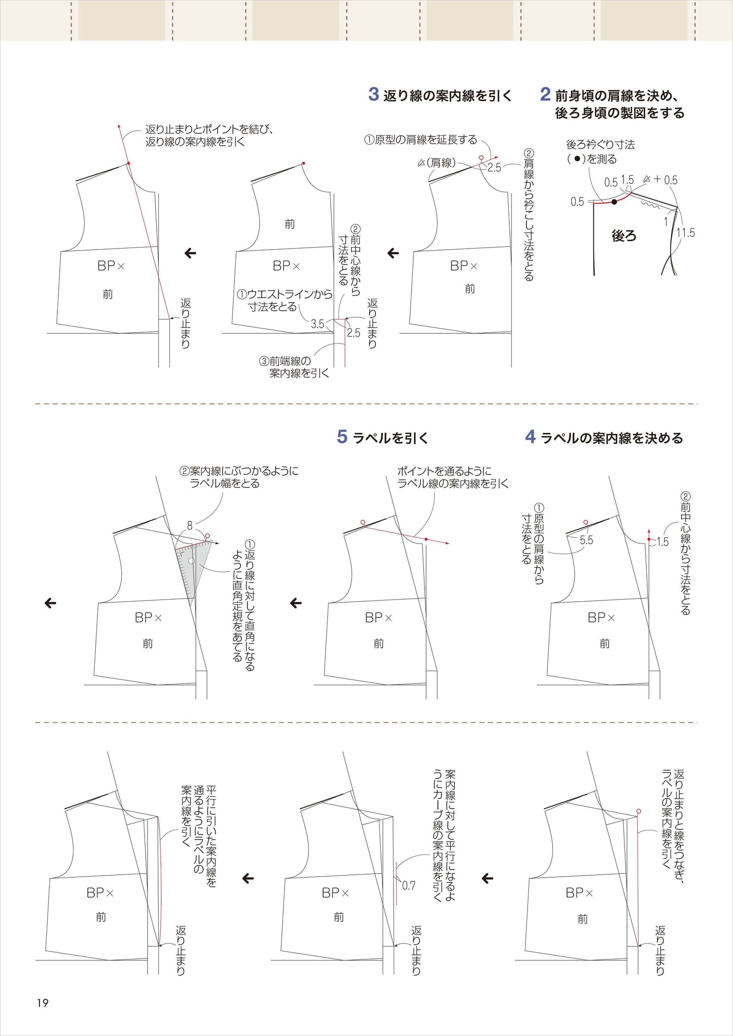 レディブティックシリーズ　製図の引き方ハンドブック2[Fe-2900]