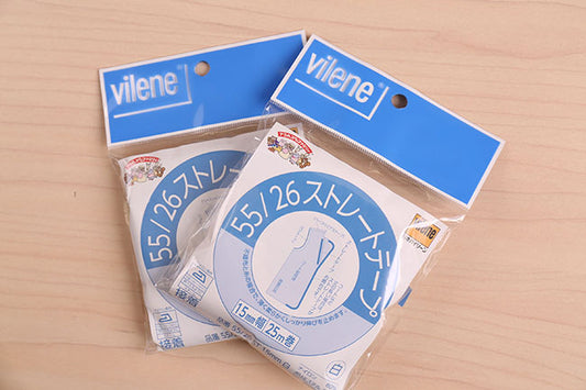 vilene(バイリーン) 55/26ストレートテープ15mm[f955-26st15mm]